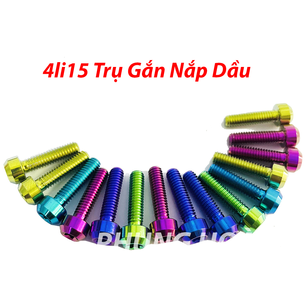 [HCM]ỐC Nắp Dầu TITAN GR5 4li15 Đầu Trụ