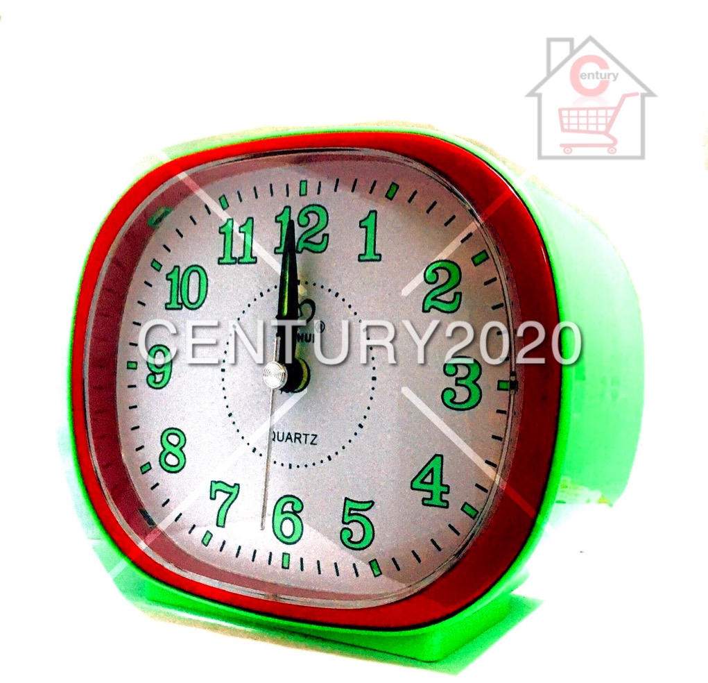 GLOBE Alarm Quartz Clock Loud Sound With Night Light BH110W