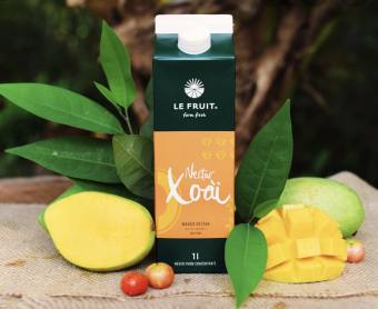 Nước ép trái cây nectar xoài Le Fruit hộp 1L