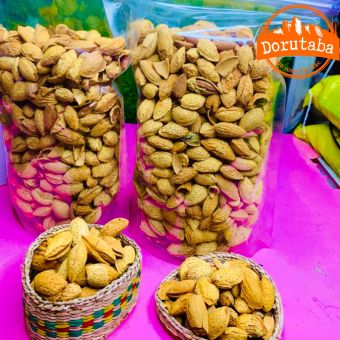 Hạt hạnh nhân rang bơ tẩm vị vỏ mỏng loại 1. Hạnh rang chín tẩm bơ mật ong ăn liền dễ tách vỏ