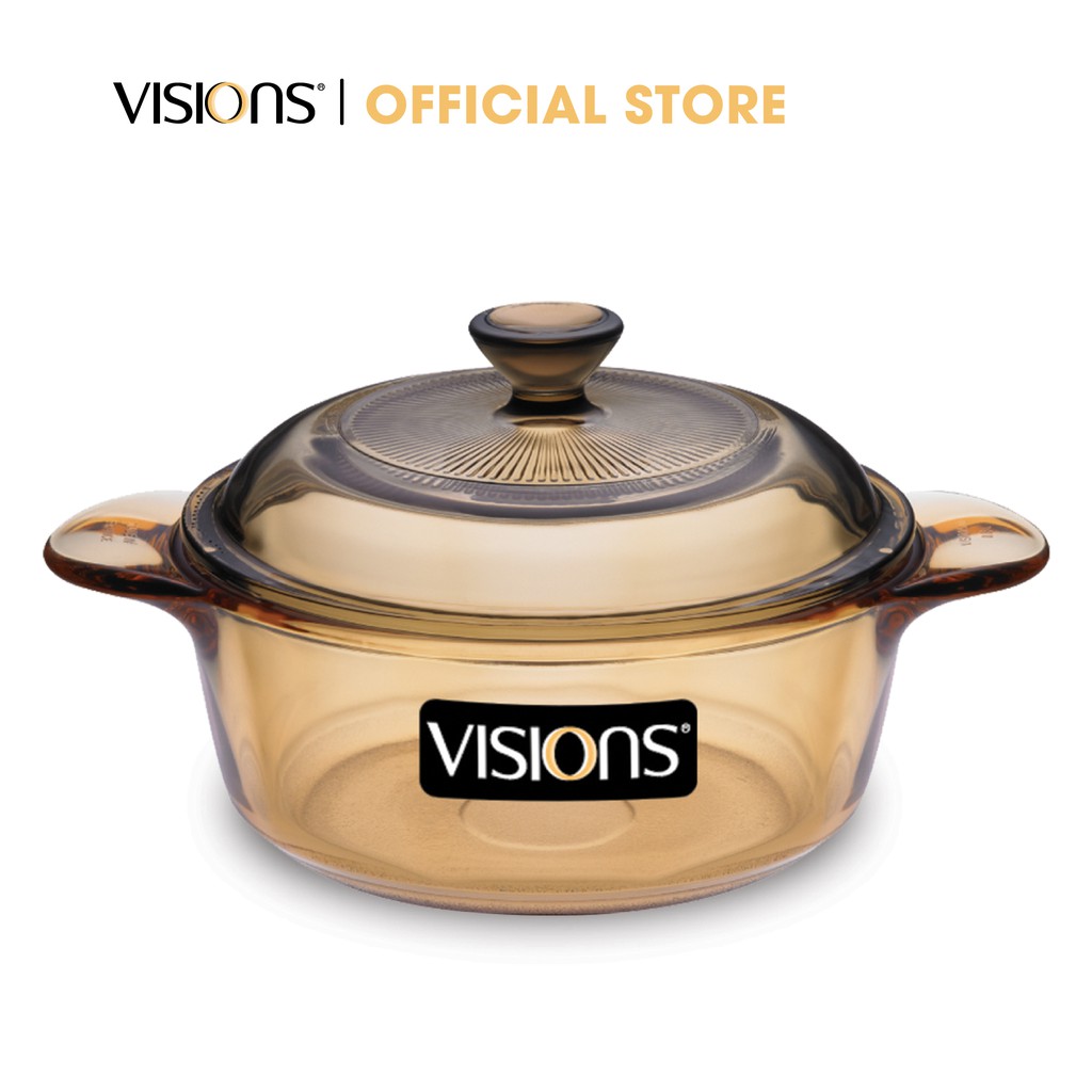 Nồi thủy tinh pháp visions vs-08 0.8l , kích thước 16cmx7cm ,bảo hành 10 năm , xuất xứ từ pháp - hàng chính hãng