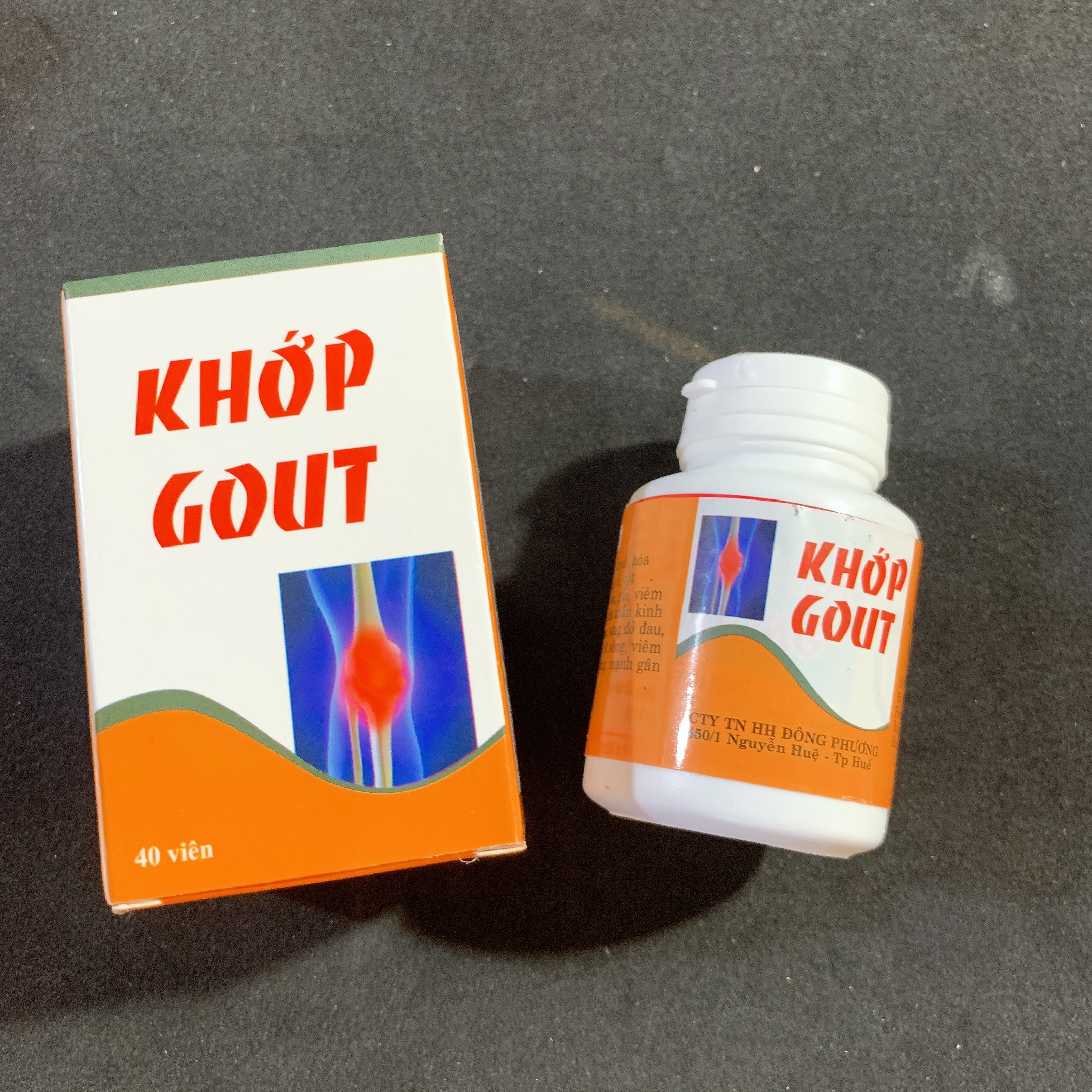 Khớp gout 40 viên – hỗ trợ xương khớp