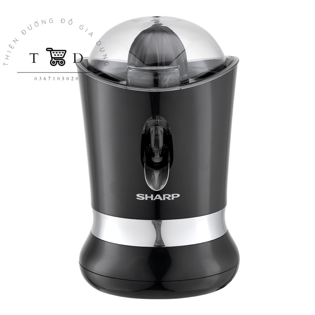 Máy vắt cam, máy vắt cam cao cấp, máy vắt cam bằng điện, máy vắt cam đa năng tiện lợi SHARP EJ-J850-BK - Hàng chính hãng - Bảo hành 1 năm