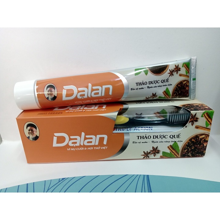 Kem đánh răng Dạ Lan thảo dược quế 180g tặng