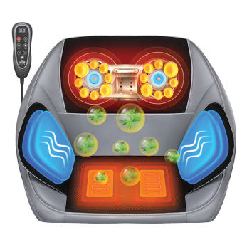 Ghế đệm massage Leerkang LEK-618H, xoa bóp hồng ngoại, túi khí, và massage rung nhiệt mạnh mẽ, hàng chính hãng