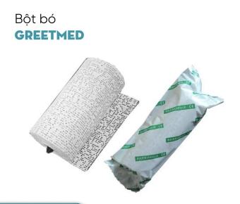 Băng bột bó thạch cao Greetmed P.O.P.BANDAGE BĂNG BỘT BÓ GREETMED BỘT THẠCH CAO BÓ GÃY TAY CHÂN DẠNG LƯỚI BỘT 4in greetmed ,bó bột, Bột bó chỉnh hình thạch cao 4in Greetmed