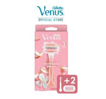 Dao cạo cho phụ nữ Gillette Venus hương hoa trà trắng(Gillette Venus Comfortglide White Tea)