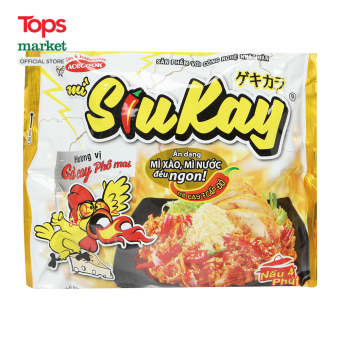 Mì Gà Cay Phô Mai Siukay 129G - Siêu Thị Tops Market