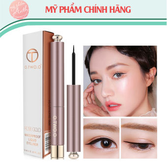Bút Kẻ Mắt O.TWO.O Màu Đen không lem, không trôi Trang Điểm Chống Nước Lâu Trôi 20g