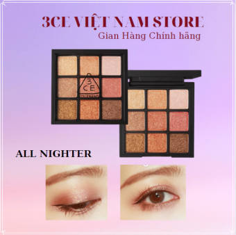 Bảng Phấn Mắt 9 Ô 3ce Multi Eye Color Palette- #All Nighter