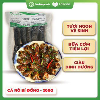 Cá Rô Bí Đồng Nguyên Con - CKFoods - Túi 200g