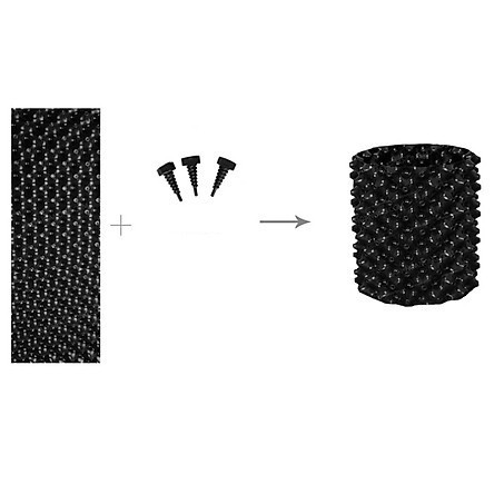 Cao 20cm dài 25 mét bầu ươm cây V6 tặng kèm ốc vít