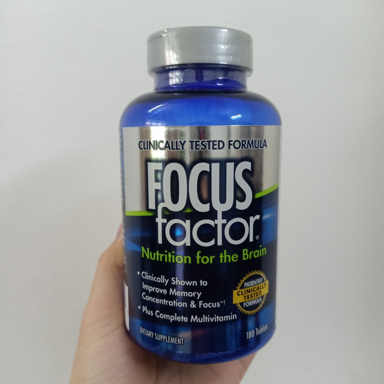 Viên uống bổ não focus factor 180 viên của mỹ