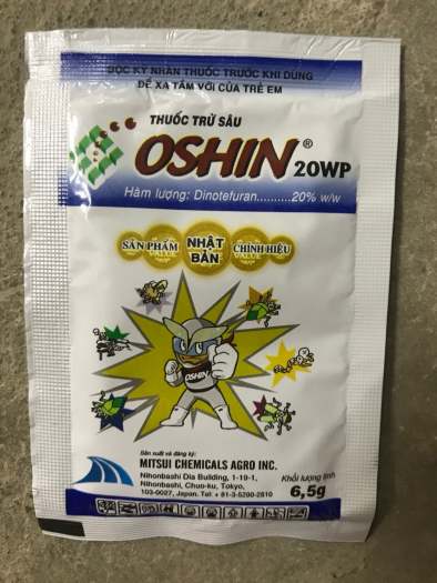 Combo 5 gói thuốc trừ sâu, rầy bọ trĩ Oshin 20Wp (Dinotefuran 200g/Kg)- VTNN Năm Bưu