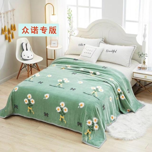 Chăn lông tuyết siêu mềm mịn nhẹ cho giấc ngủ êm dịu, Chăn băng lông 2m x2m2, mền tuyết nhung nhiều mẫu hoạt hình đẹp