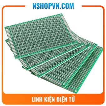 Test board hàn Bản mạch hàn 2 mặt 6x8cm sợi thủy tinh