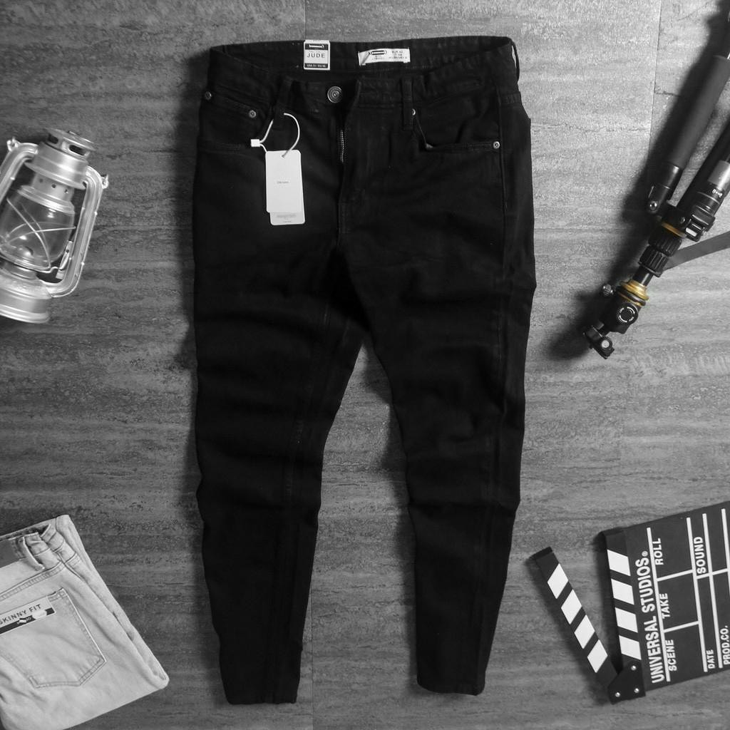 Quần Jean Nam Màu Đen Xám Cao Cấp MuradFashion Ms110 ( size 22 là áo thun )