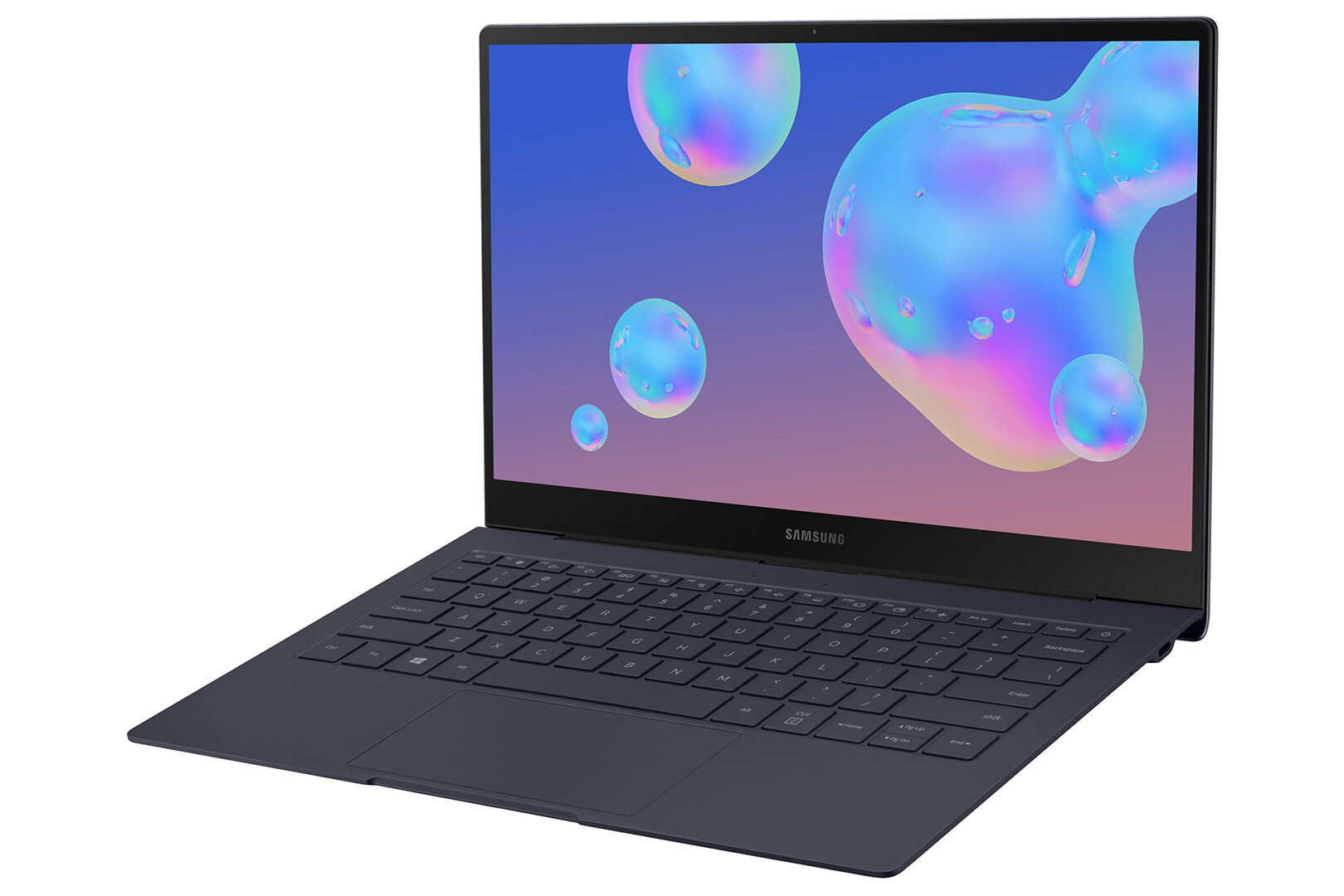 Laptop samsung galaxy book s 2020 13.3" touch wifi + 4g lte ram 8gb ssd 256gb window 10 bản quyền | mua hàng tại playmobile