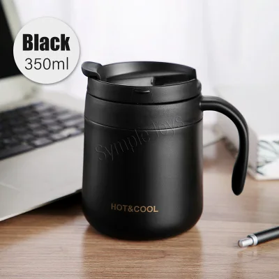 Stainless Steel Thermal Coffee Mug Bubble Tea Cup Vacuum Insulated Travel Mug (1)