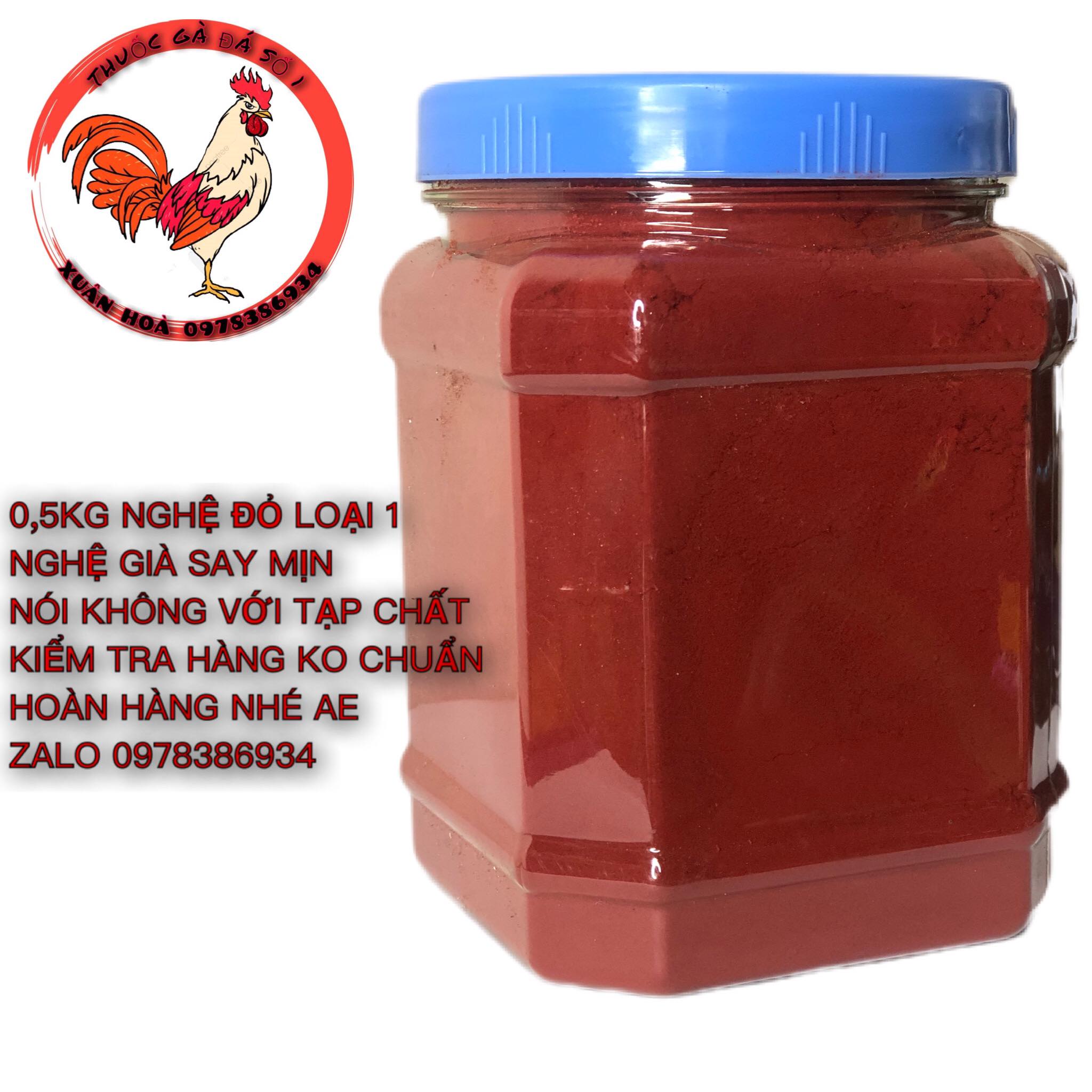 Nghệ đỏ loại 1 không lẫn tạp chất 0.5Kg