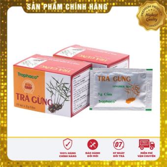 Trà gừng Traphaco Hộp 10 gói - Date mới