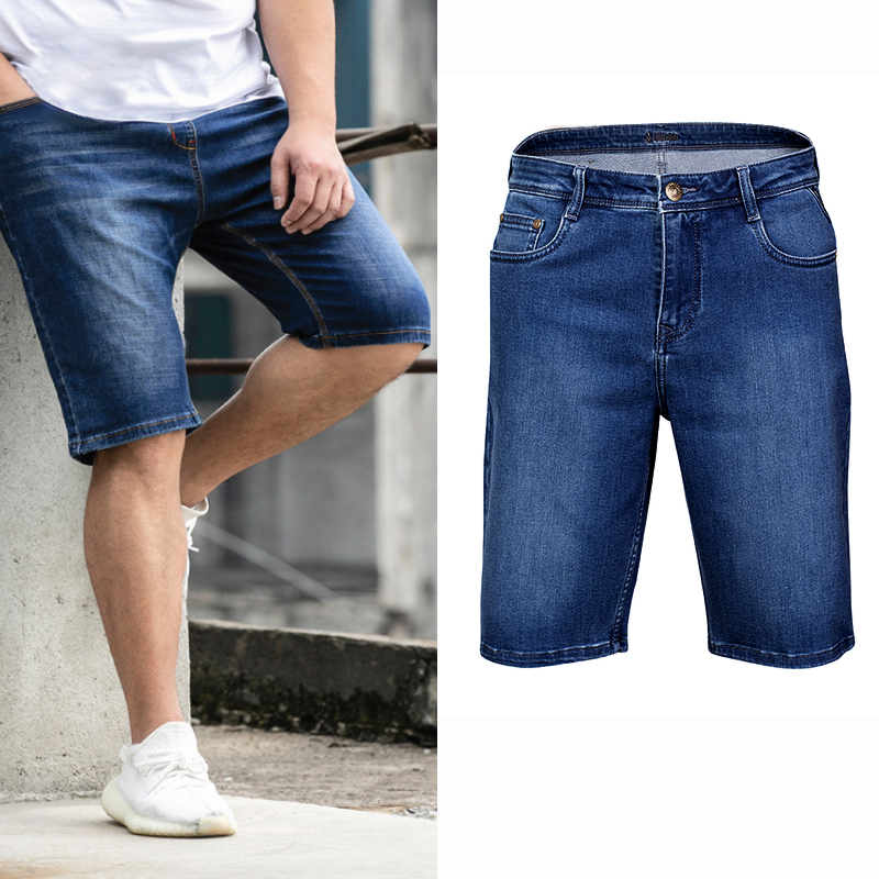 Quần Đùi Bò Short Jean Nam Wash Bạc Phom Xuông Andromeda Bền Màu Không Bị Ra Màu Khi Giặt Tẩy