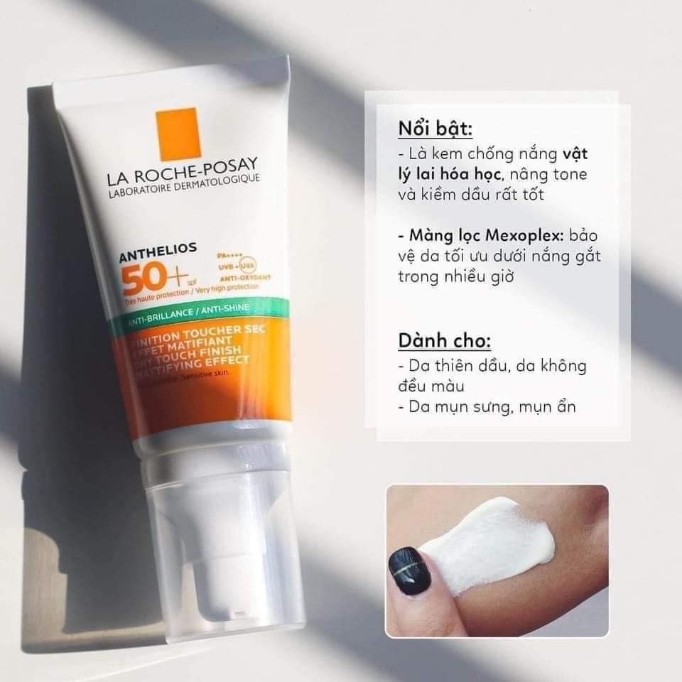 Đủ bill trả order- kem chống nắng laroche posay vạch xanh