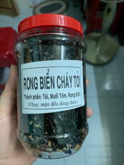 Rong biển cháy tỏi hủ 60g