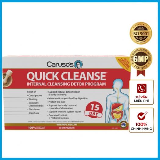 Carusos Natural Health Quick Cleanse 15 Ng y Th i c C Th B