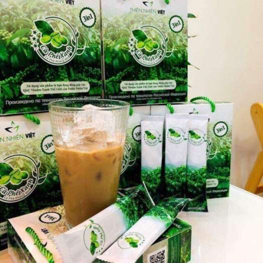 CAFE XANH HỘP 10 GÓI x 16GR - Bách hóa online - Đồ uống - Cà phê - Cà phê 3 trong 1 - Sức khỏe - Sắc đẹp - Tăng, giảm căn - Thực phẩm chức năng - Đồ ăn - Cà phê thiên nhiên - Đồ uống giảm căn - Spa - Thẩm mỹ - Thực phẩm - Chăm sóc da