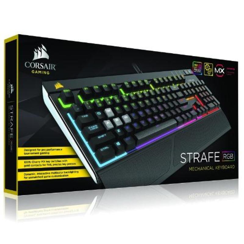 Corsair Gaming STRAFE RGB Mechanical Gaming Keyboard - Cherry MX Brown Singapore