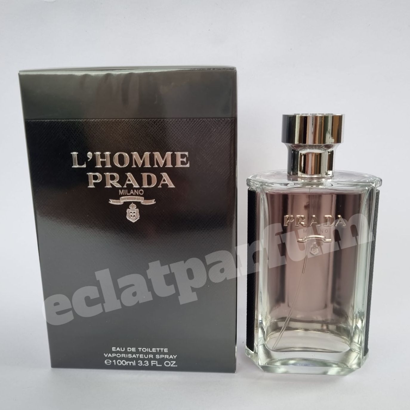 Prada Lhomme Intense Edp 100Ml Authentic Tester - Woody Chypre