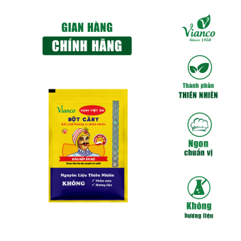 Bột Gia Vị Chuẩn Vị Cà Ri Hiệu Ông Đầu Bếp Ấn Độ