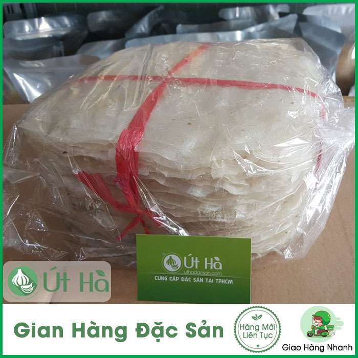 Bánh Tráng Gạo Mỏng Quảng Ngãi Sấp 70 Cái Bánh Tráng Ăn Don - Út Hà Đặc Sản