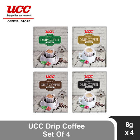 Ucc Drip Coffee Set Of 4