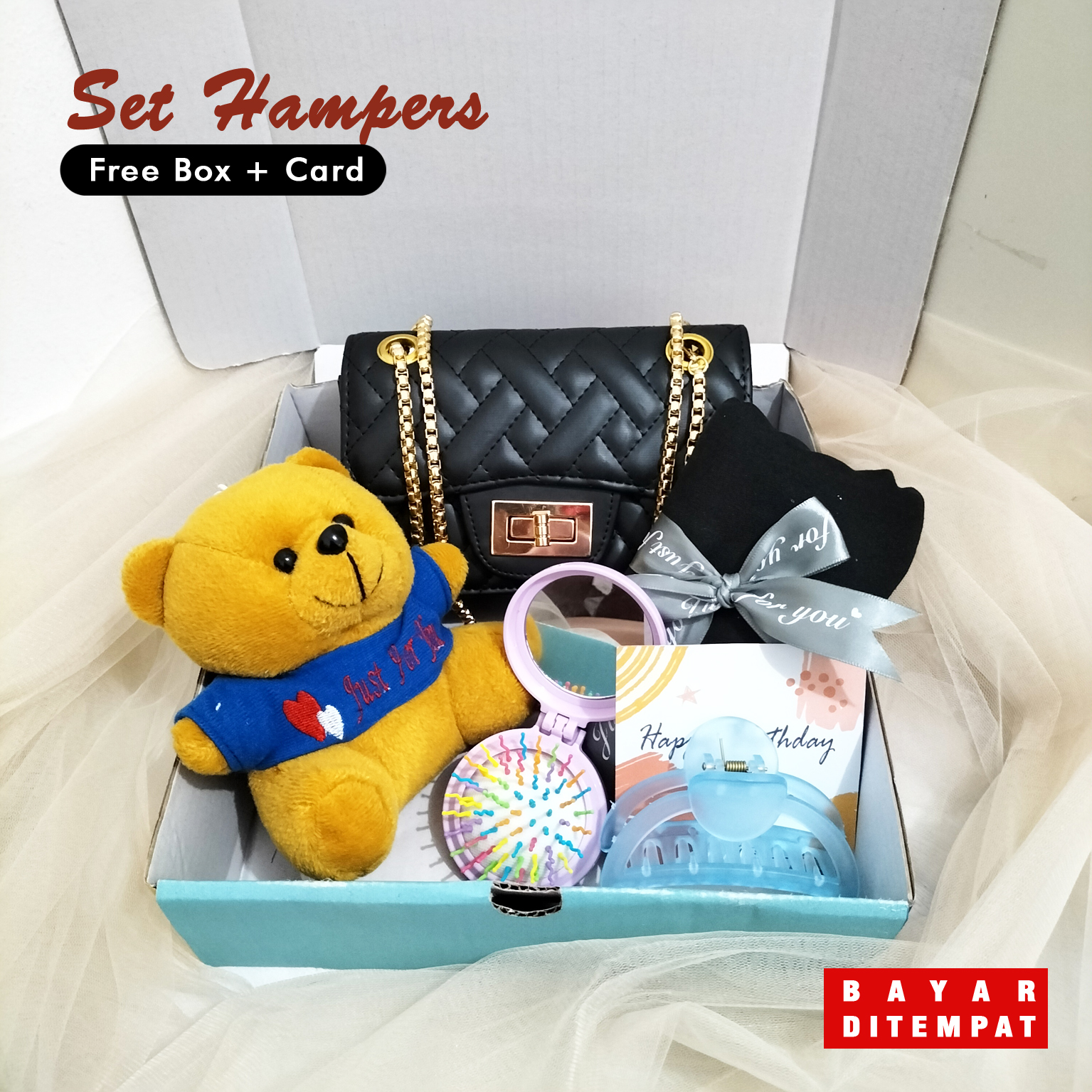 Kado ulang tahun cewek hampers aniversary pernikahan pernikahan hadiah set wisuda hadiah ultah tas wanita
