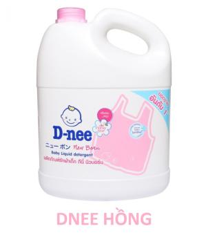 [ TEAM ĐẠI THỊNH-SỈ THÙNG ] 1 THÙNG 4 Can Nước Giặt Dnee Thái Lan Chính Hãng-Bao Test Thoải Mái-Mẫu 2020 MÀU HỒNG