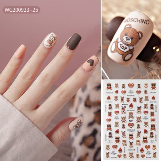 Tổng hợp 30 mẫu sticker dán móng tay đẹp xinh hết nấc, hot trend nhất 2020  - BlogAnChoi