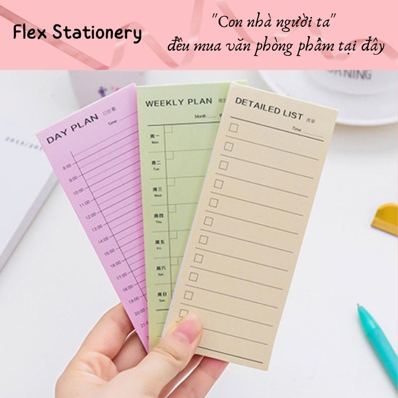 Sổ tay ghi chú, ghi chép hằng ngày daily to do list, sổ ghi chép công việc