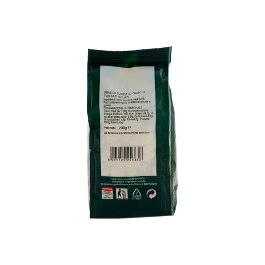 2 Gói hạt bí đỏ rang Noberasco Ý 200g HSD. 31/10/2022