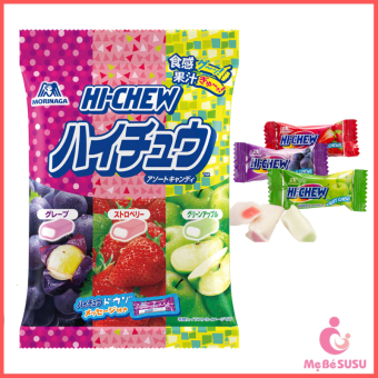 Kẹo mềm hương trái cây cho bé Morinaga, kẹo dẻo trái cây đủ loại nội địa Nhật  [DATE T3/2024]