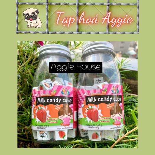 Kẹo sữa chua khô Milk Candy Cube 140g