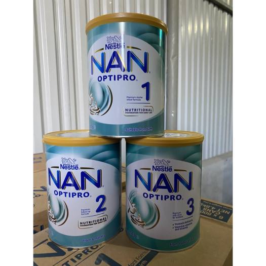 SỮA NAN ÚC 800GR ĐỦ SỐ 1-2-3 Hàng air 100