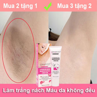 Sữa làm trắng nách sữa làm trắng nách sữa làm sáng 60ml nách đầu gối khuỷu tay toàn thân làm trắng nhẹ nhàng Ngăn ngừa lão hóa da