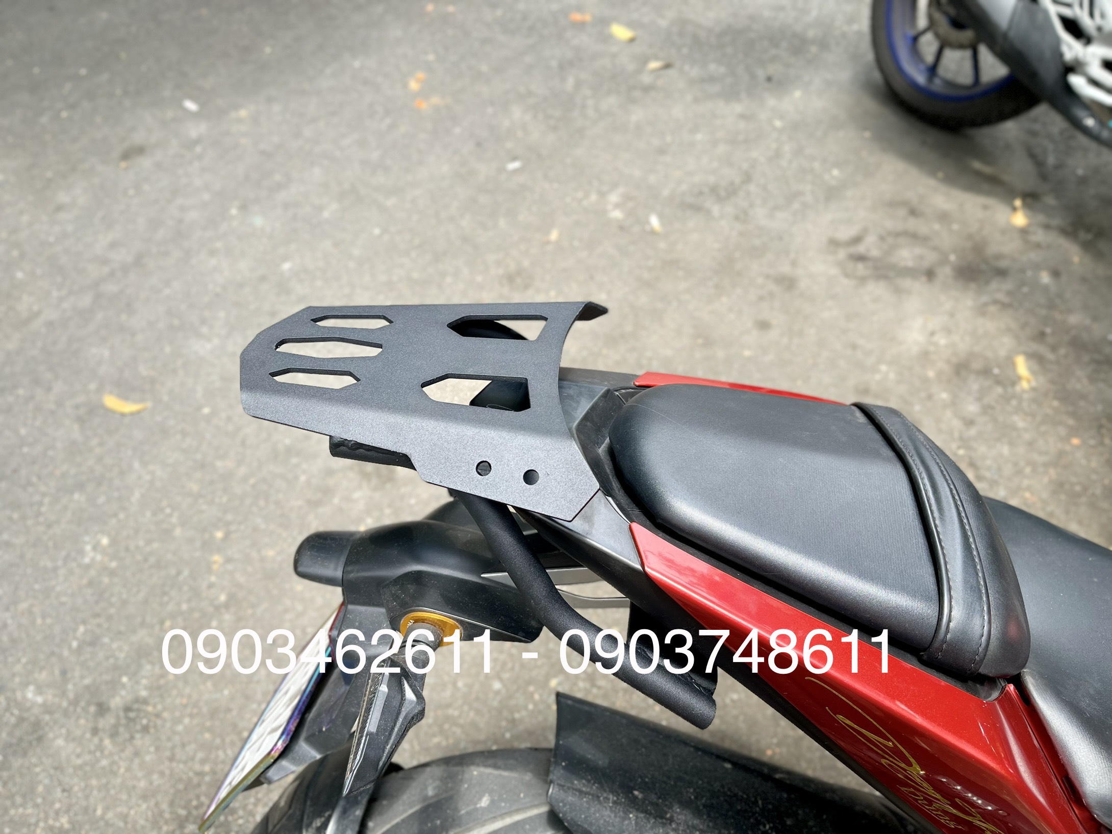 Baga tfx , cảng sau tfx, baga tfx 150 lắp được thùng givi mẫu mới
