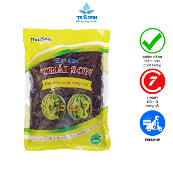 HẠT DƯA THÁI SƠN GIA LAI LOẠI BÌ VÀNG 500G HDMV