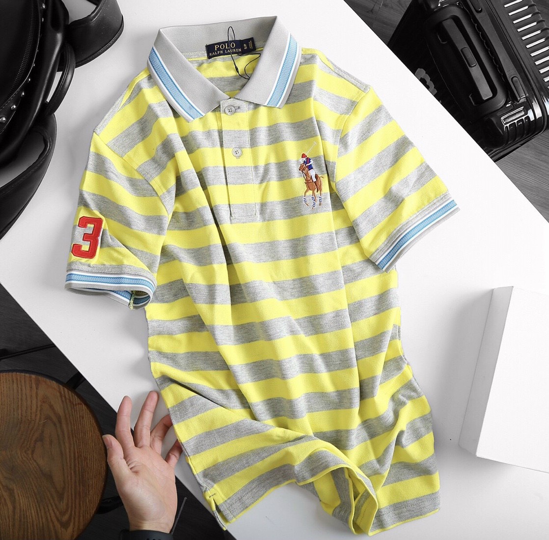 Áo Polo nam, áo thun nam Polo cổ bẻ ta ngắn vải Cotton Cá Sấu VNXK cao cấp – Noobita shop