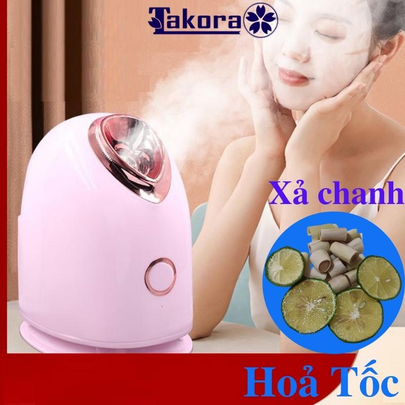 Máy xông mặt xả chanh hoa quả thảo dược PR6 làm sạch sâu lỗ chân lông do bụi bẩn an toàn hiệu quả giúp làn da đẹp mịn màng loại bỏ độc tố trong da