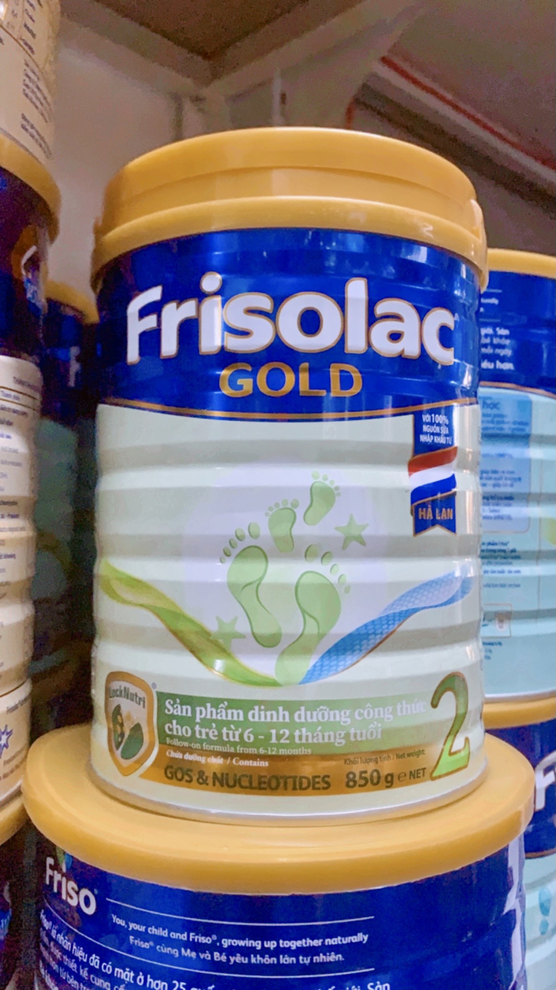 Sữa friso gold số 2 850g