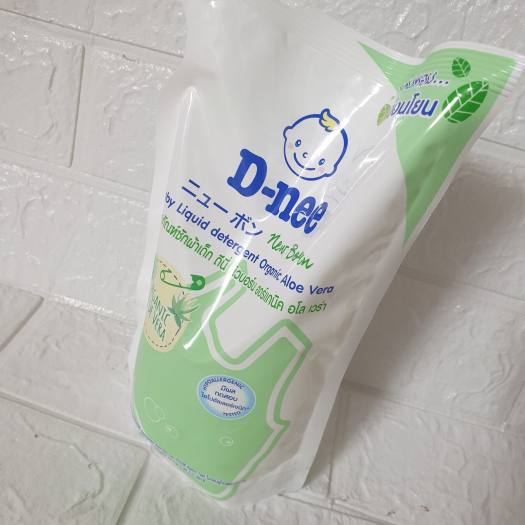 Nước giặt Dnee túi 600ml màu XANH LÁ [GÍA DÙNG THỬ ]  nước giặt nội địa thái lan